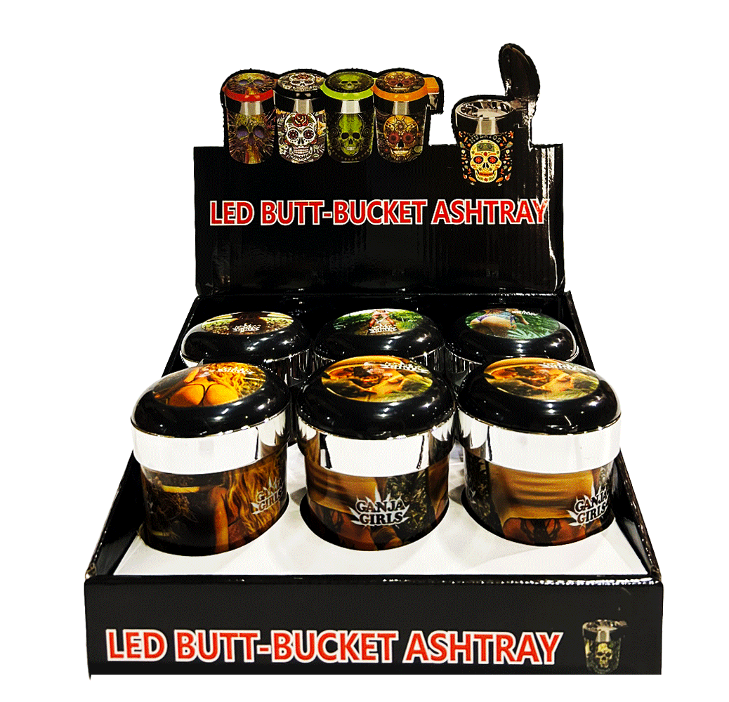 Designed Car Ashtray with Led Light