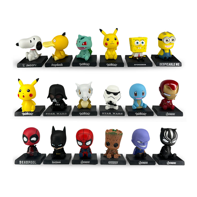Bobblehead Character Figures (GST/HST break)