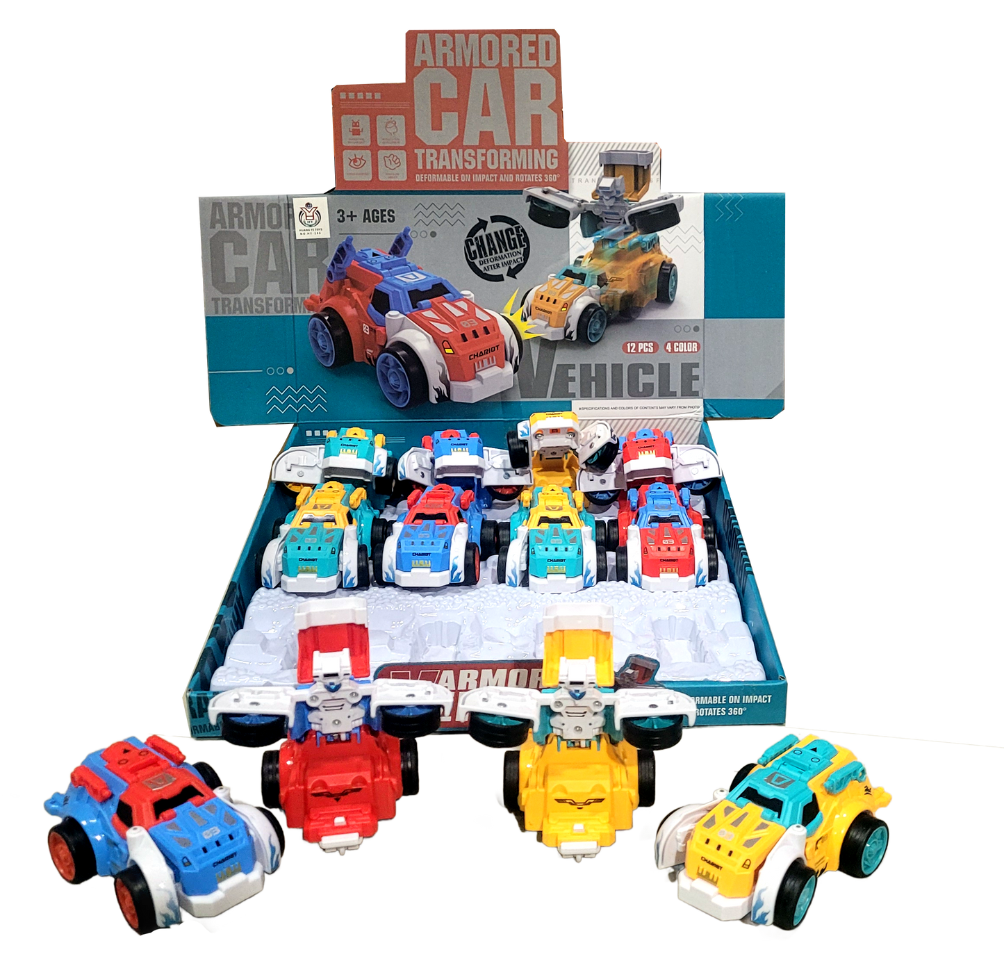 Transforming Armored Car (GST/HST break)