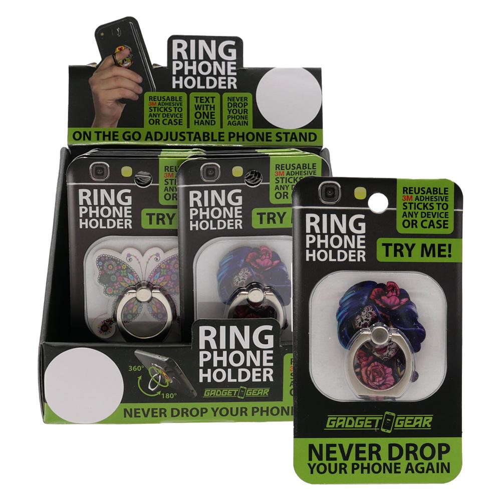 21967 - Phone Ring Acrylic Mix B Ace Trading Canada