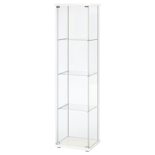 4-Tier Glass-door cabinet (Glass) Ace Trading Canada