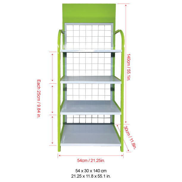 4-Tier Small Green Rack for Multipurpose – Ace Trading Canada