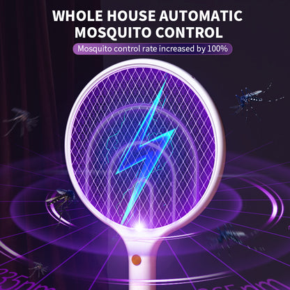 Electric Bug Zapper Swatter Racket