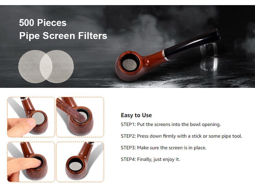 5 Pipe Screens (100ea / Pack)
