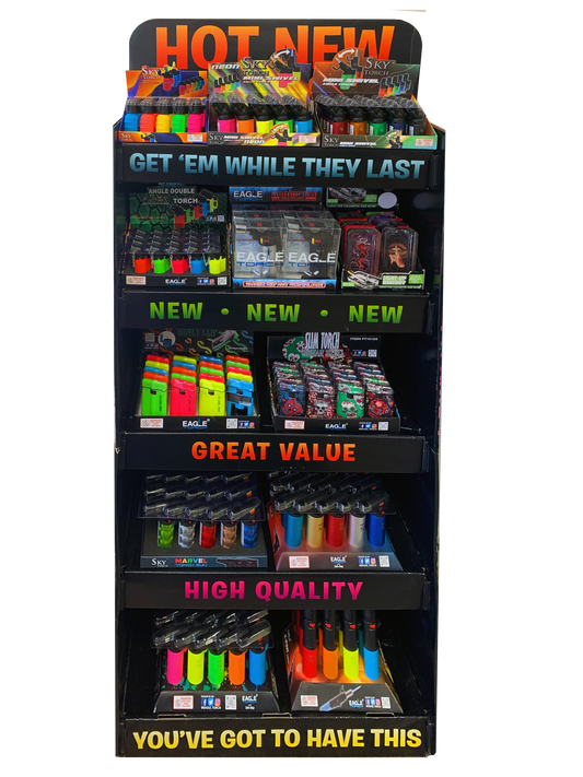 5-Tier Shelving Display Rack (Cardboard)