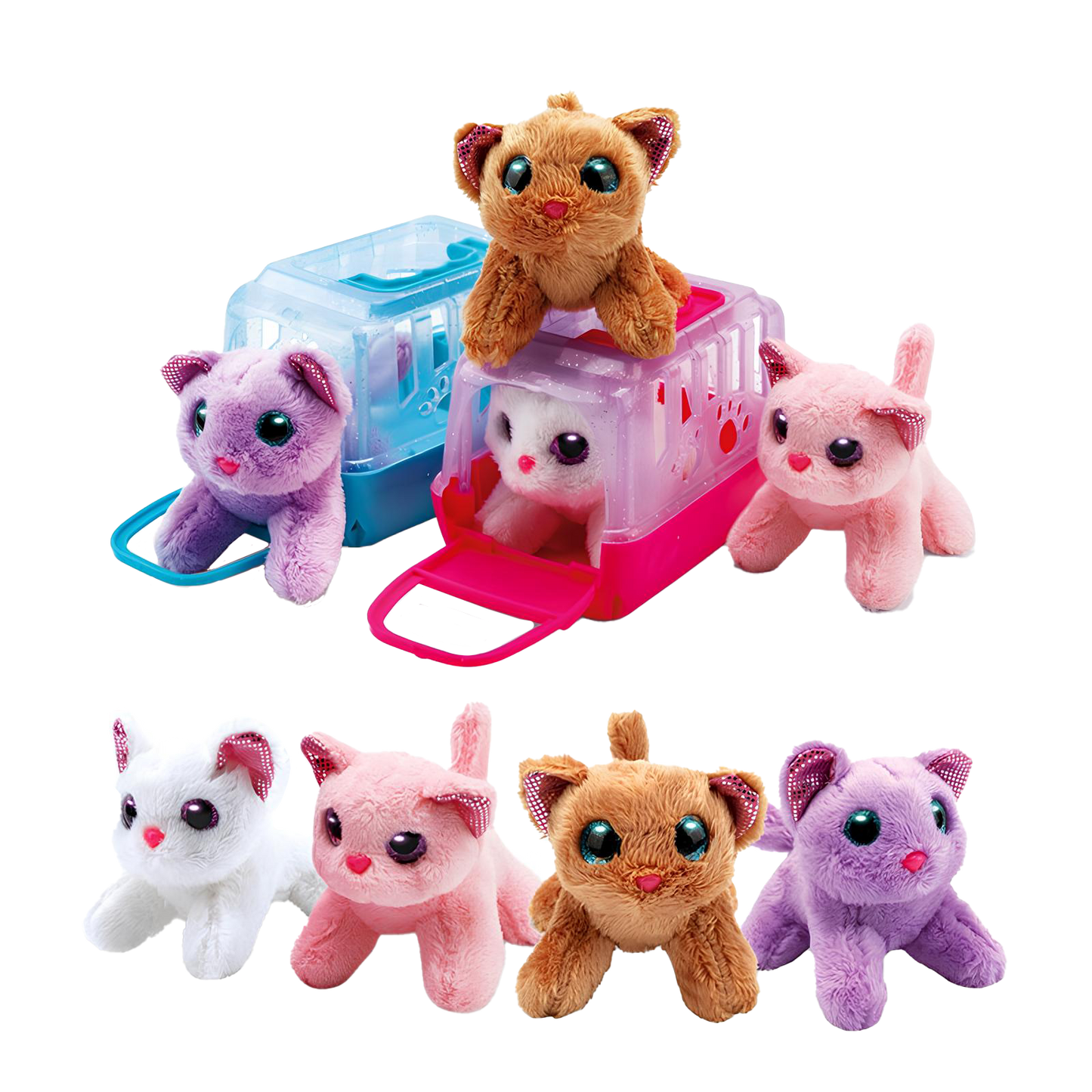 Carry Case Pups - Plush Toy Ace Trading Canada