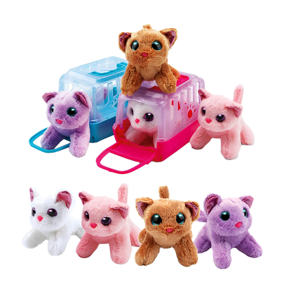 Carry Case Pups - Plush Toy Ace Trading Canada