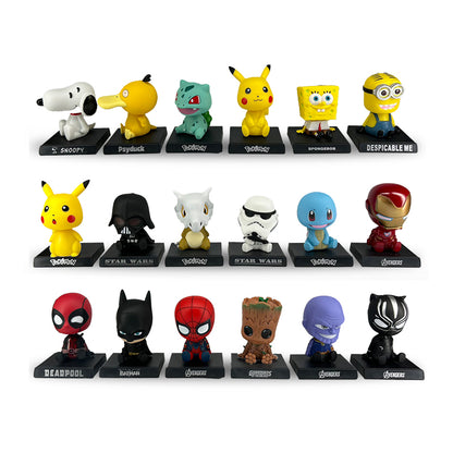 Bobblehead Character Figures (GST/HST break)