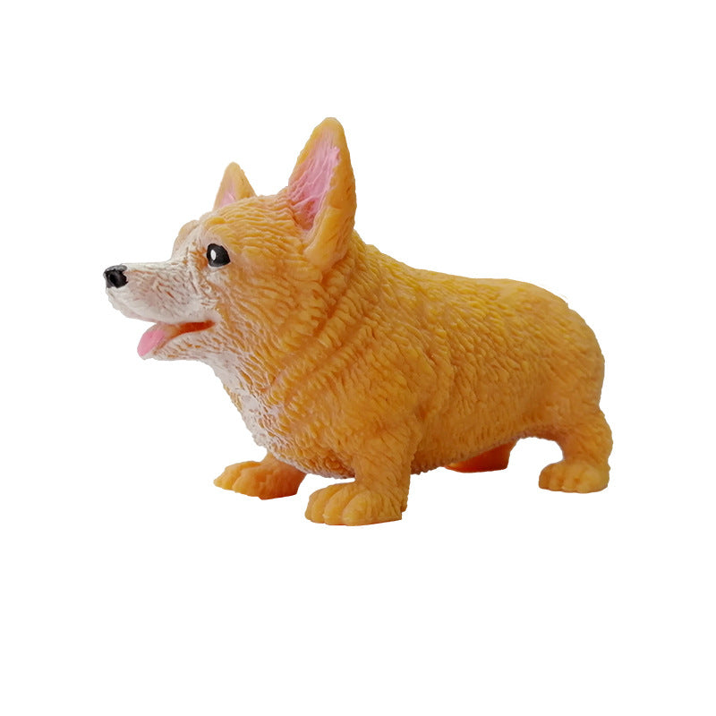 Welsh Corgi Stress Toy - Stretchy Toy