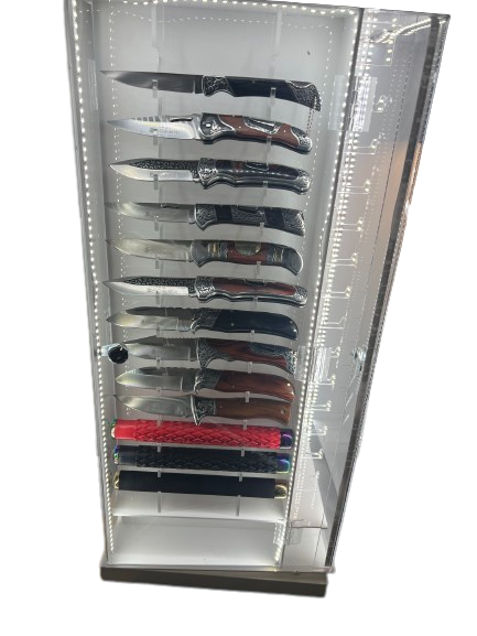 LED Table Top Display Rack - 60 Folding Hunting Tools Ace Trading Canada