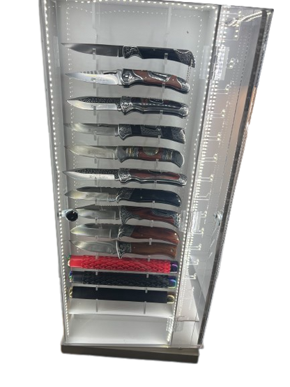 LED Table Top Display Rack - 60 Folding Hunting Tools Ace Trading Canada