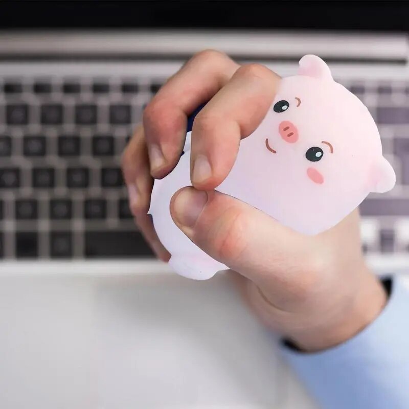 Pink Pig - Squishy Doll