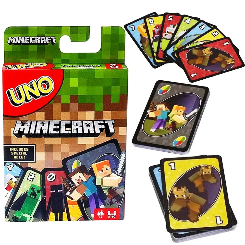UNO Card Game-Minecraft