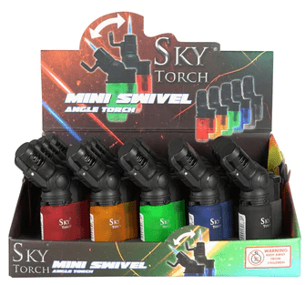 Sky Mini Angle Swivel Torch__SK605SV Ace Trading Canada