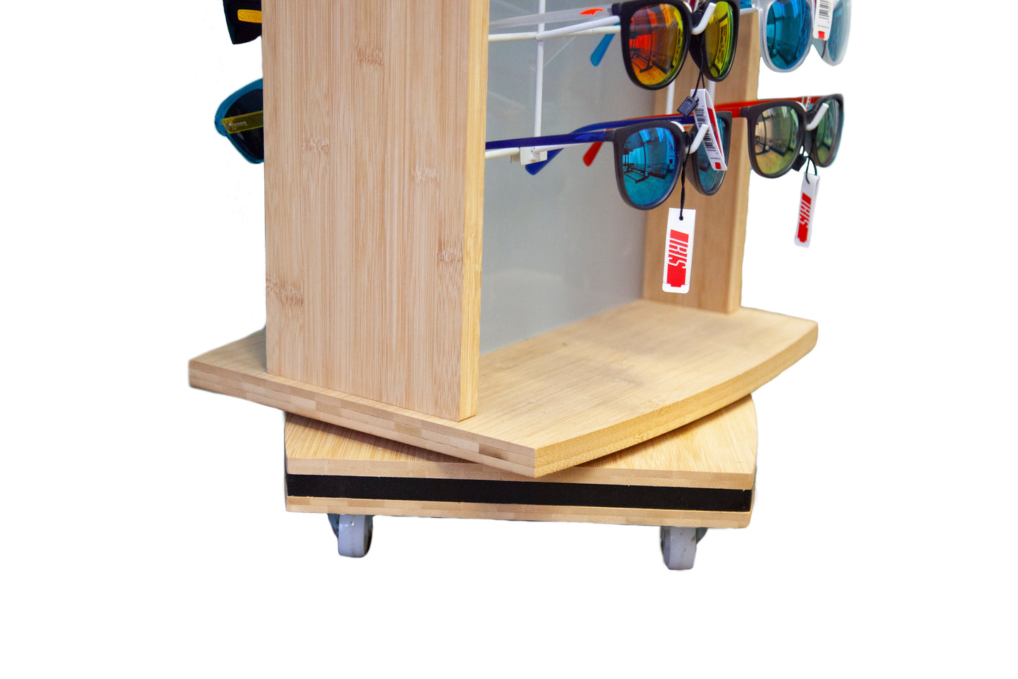 Sunglass Display Stand (Wood) - 80 Sunglasses Ace Trading Canada