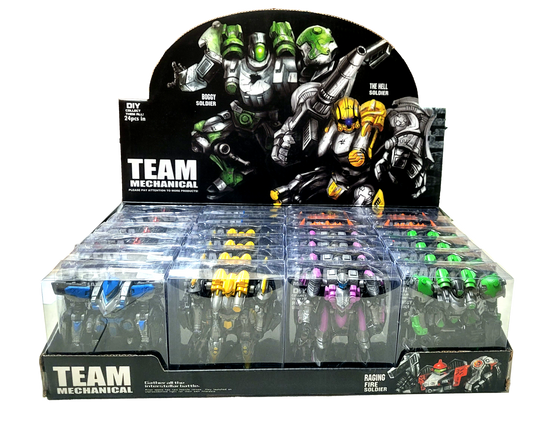 Team Mechanical DIY Collect Toy Ace Trading Canada