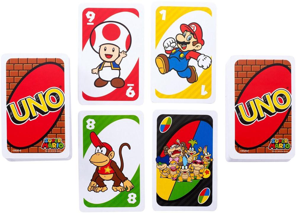 UNO Card Game-Super Mario